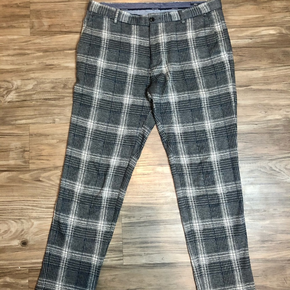 Scotch & Soda Plaid Trousers